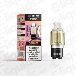 SKE Bar 15K Cherry Ice Prefilled Pod