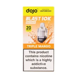 Triple Mango Dojo Blast 10K Prefilled Pod + Refill by Vaporesso