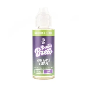 Sour Apple & Grape Double Brew Bar Series 100ml (60/40) by Ohm Brew