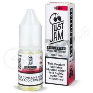 Raspberry Coconut Nic Salt E-Liquid by Just Jam Bar Edition