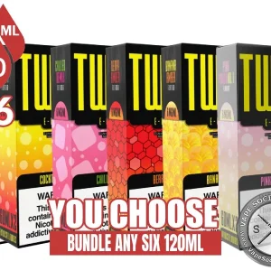 Twist E-Liquids Bundle 6x120ml (720ml)