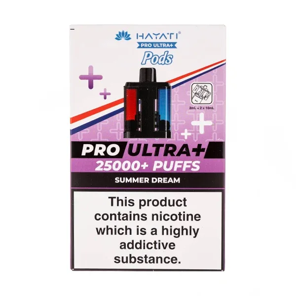 Summer Dream Pro Ultra Plus 25k Prefilled Pod + Refill by Hayati