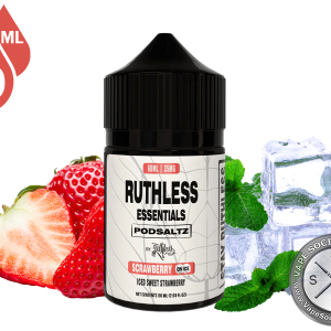 Scrawberry On Ice Ruthless Essentials Pod Salt 60ml