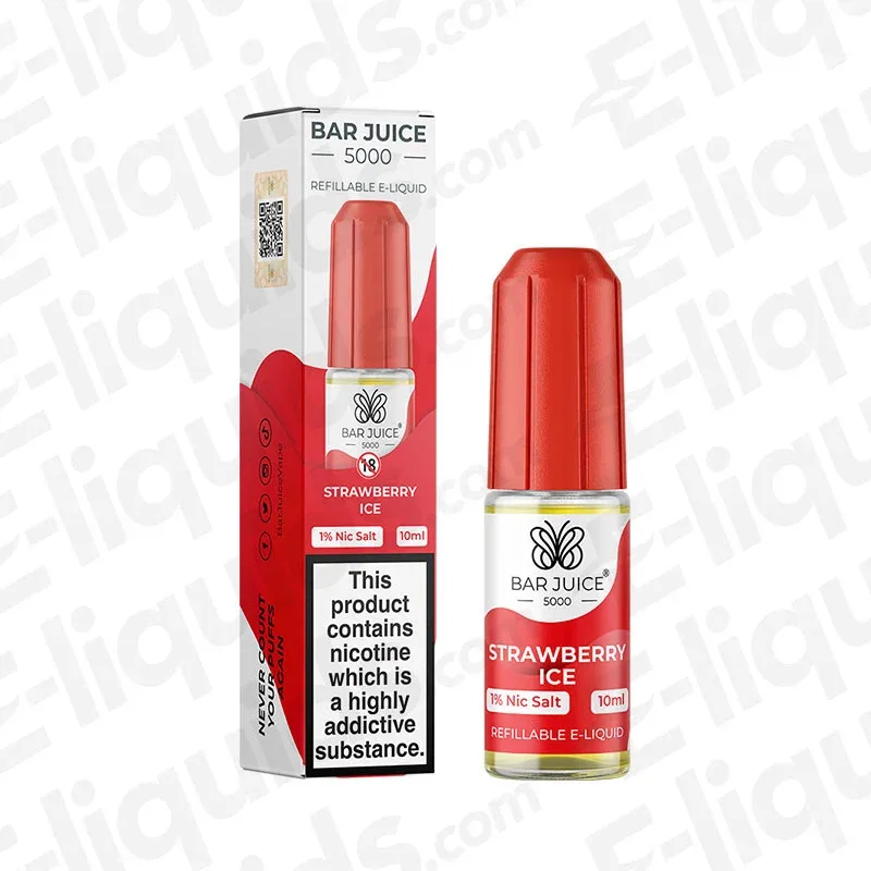 Bar Juice 5000 Strawberry Ice Nic Salt - Image 2