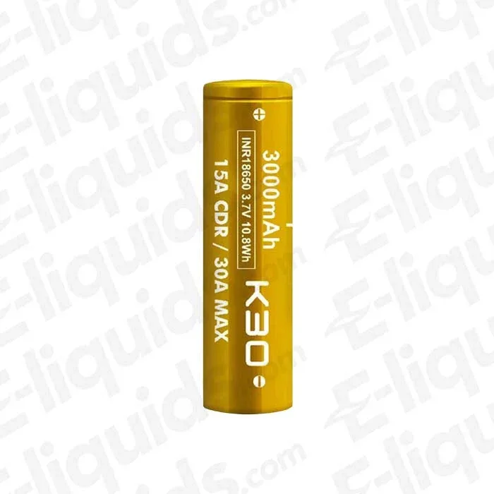 Vapcell K30 18650 3000mAh Rechargeable Battery