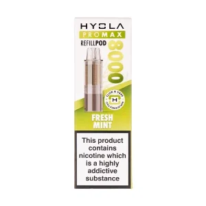Fresh Mint Pro Max 8000 Prefilled Pod + Refill by Hyola