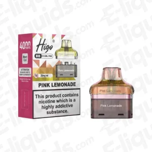 Higo BB 4000 Pink Lemonade Prefilled Pod