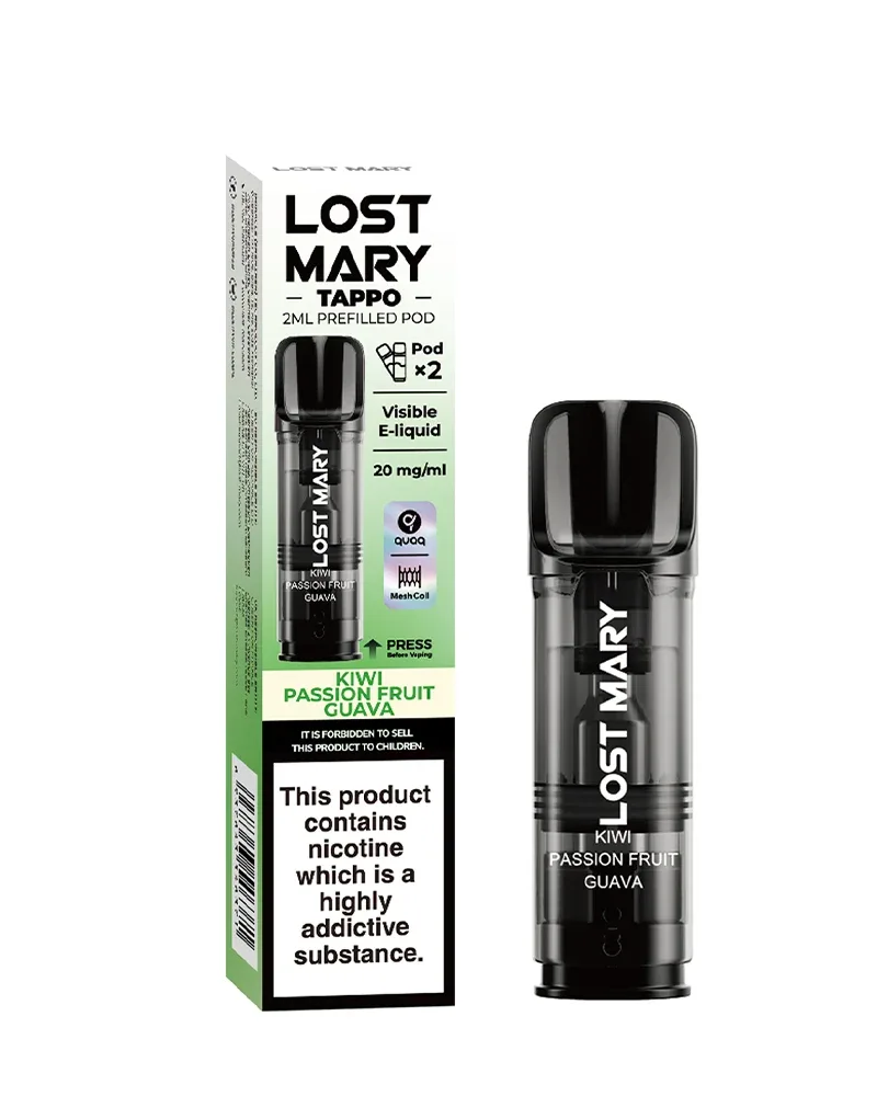 Kiwi Passionfruit Guava Lost Mary Tappo Pods (x2) - Image 2