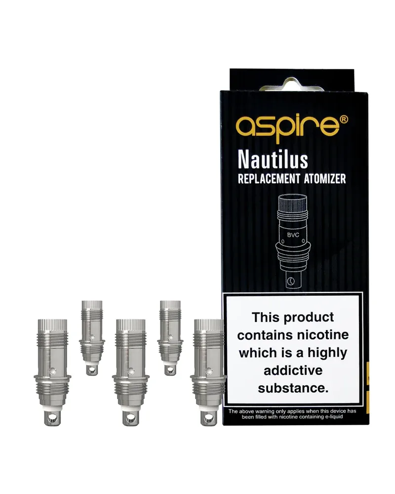 Aspire Nautilus BVC 1.8ohm Coils (Pack of 5)