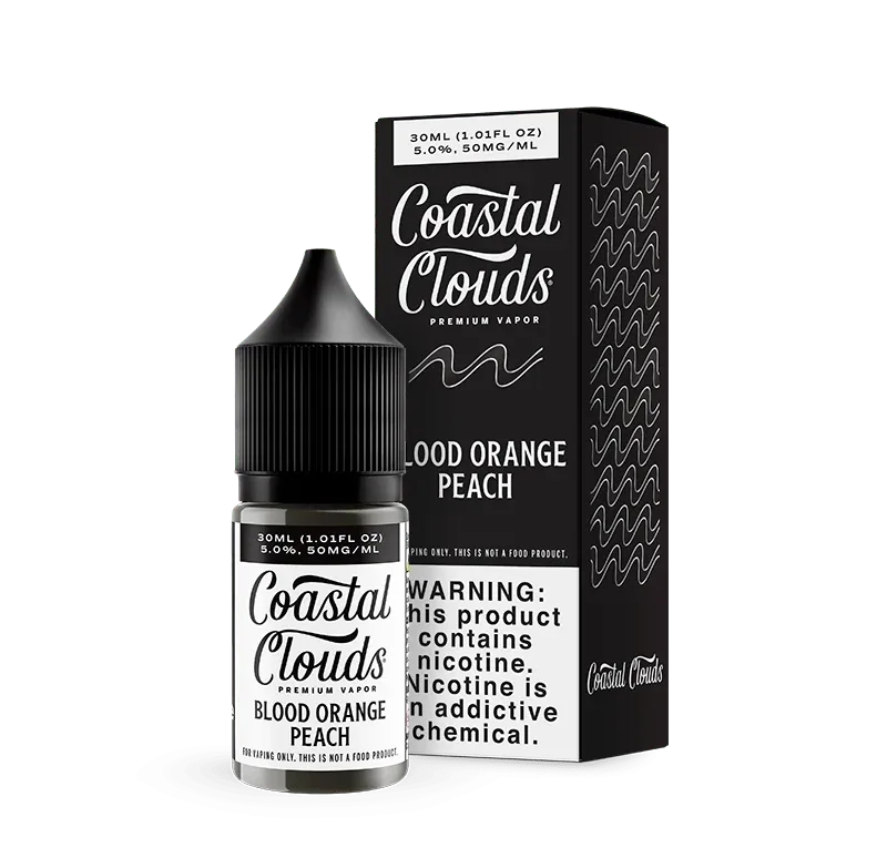 Blood Orange Peach SALT - Coastal Clouds - 30mL