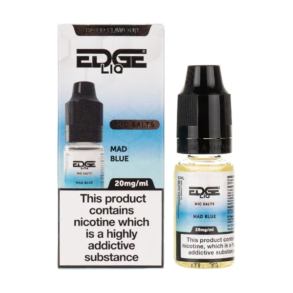 Mad Blue Nic Salt E-Liquid By EDGE Liq