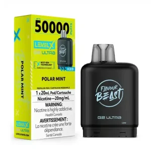 Level X Flavour Beast G2 Ultra Polar Mint Iced (6/box)