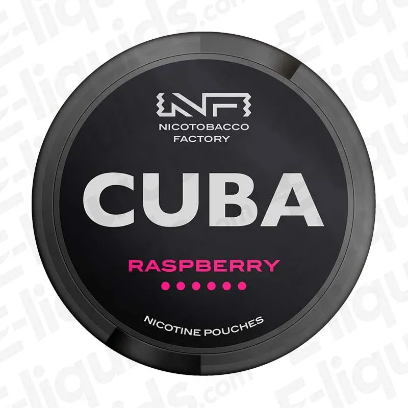 CUBA Black Raspberry Nicotine Pouches
