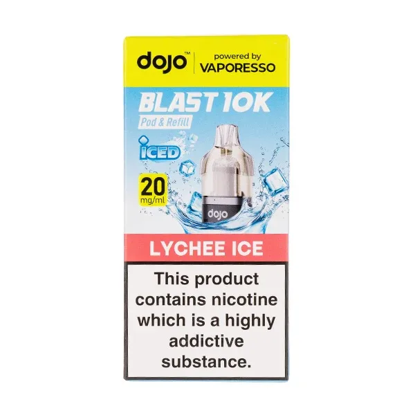 Lychee Ice Dojo Blast 10K Prefilled Pod + Refill by Vaporesso