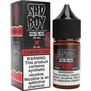 Strawberry Blood by Sadboy Salt Series E-Liquid 30mL (Salt Nic)