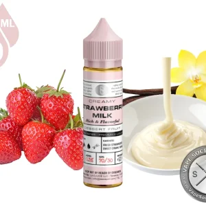 Strawberry Milk GLAS BSX VAPOR SERIES 60ml