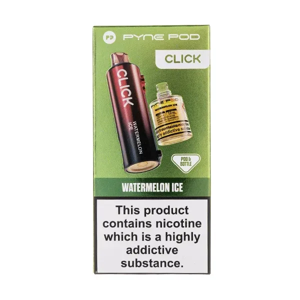 Watermelon Ice Pyne Pod Click Pod & Bottle