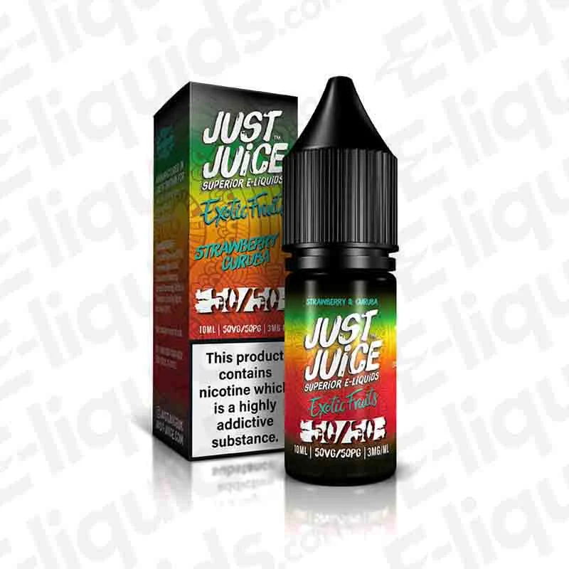 Just Juice Nic Salt Strawberry & Curuba