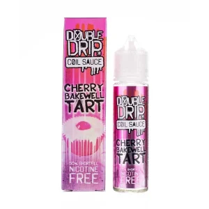 Cherry Bakewell Tart 50ml Shortfill E-Liquid by Double Drip