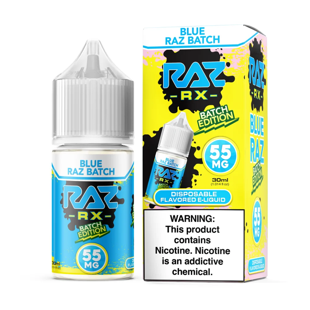 Blue Raz Batch Pod Juice x RAZ Batch Edt. Salts 30mL