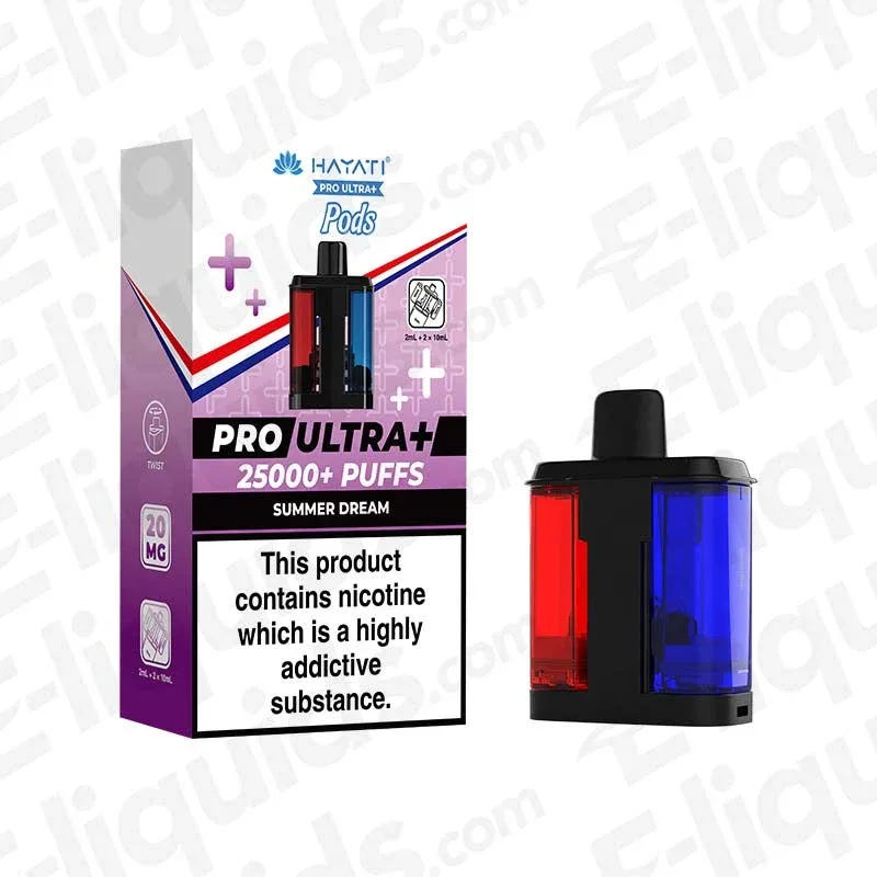 Hayati Pro Ultra+ 25K Summer Dream Prefilled Pod