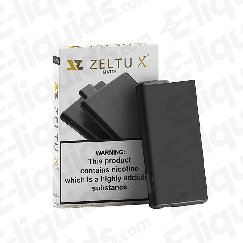 Zeltu X3 Matte Black Pod Kit