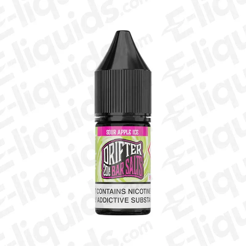 Drifter Bar Salts Sour Apple Ice Nic Salt