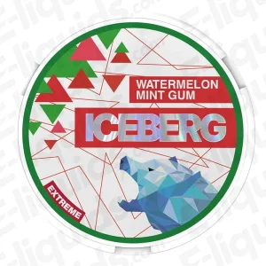 Iceberg Watermelon Mint Gum Nicotine Pouches