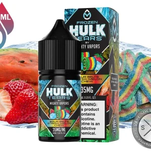 Frozen Sour Belts Straw-Melon Chew Hulk Tears Salt 30ml