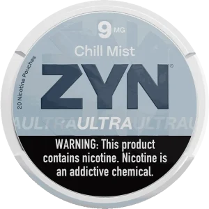 Chill Mist - ZYN Ultra Nicotine Pouches - 20ct