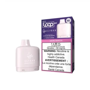 STLTH LOOP MAX x ELFBAR Sakura Grape Ice (4/box)