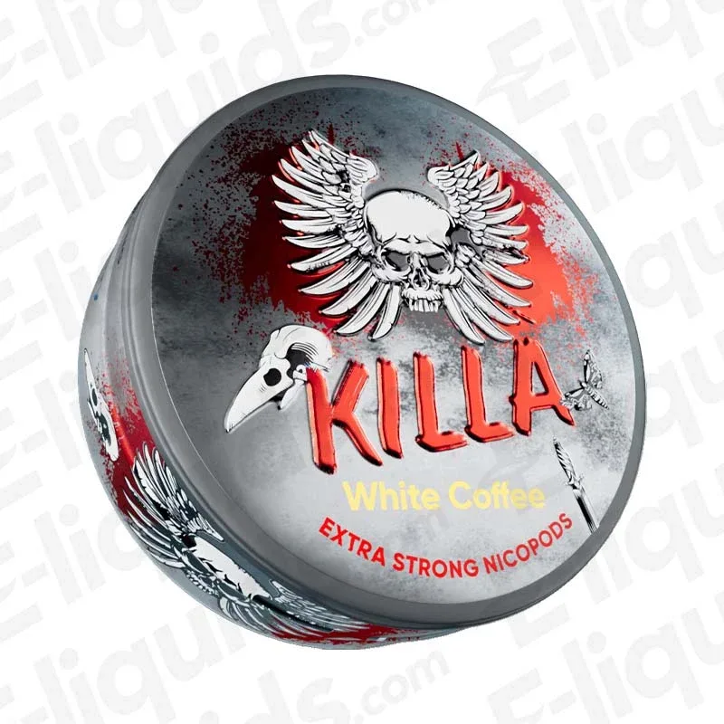 Killa White Coffee Extra Strong Nicotine Pouches