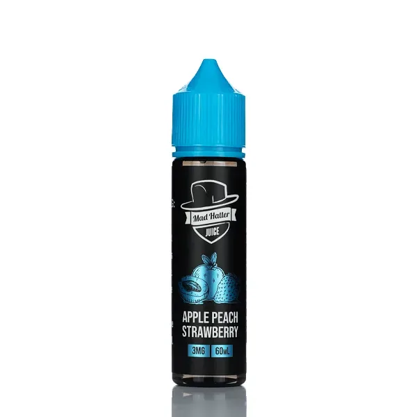 Mad Hatter Juice - Apple Peach Strawberry - 60ml