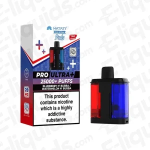 Hayati Pro Ultra+ 25K Blue Razz GB Prefilled Pod