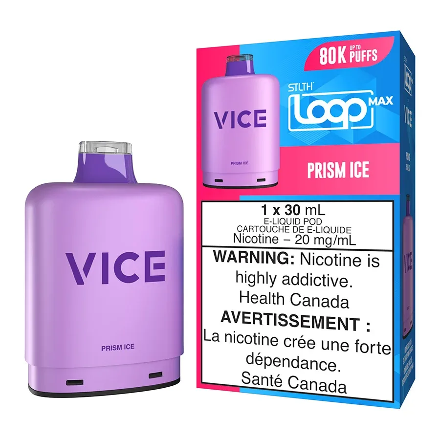 STLTH Loop Max x Vice E-Liquid Pod Pack - Prism Ice 30ml