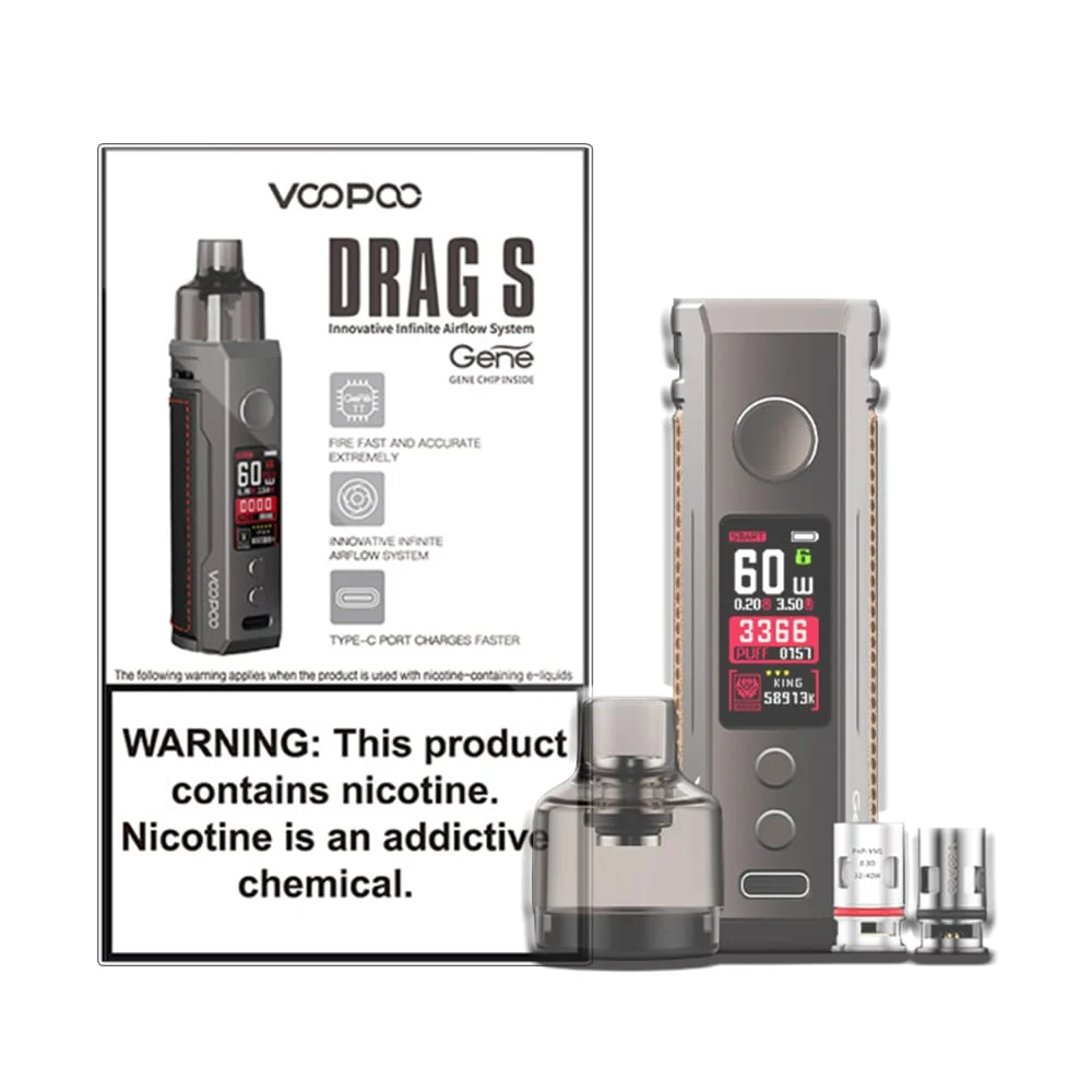 VOOPOO Drag S 60W Pod Mod Kit - Image 2
