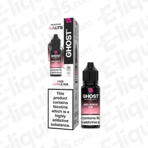 Vapes Bars Ghost Red Apple Ice Nic Salt