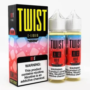 Twist E-Liquid - Red 0 - 60ml (x2) | Only $19.99