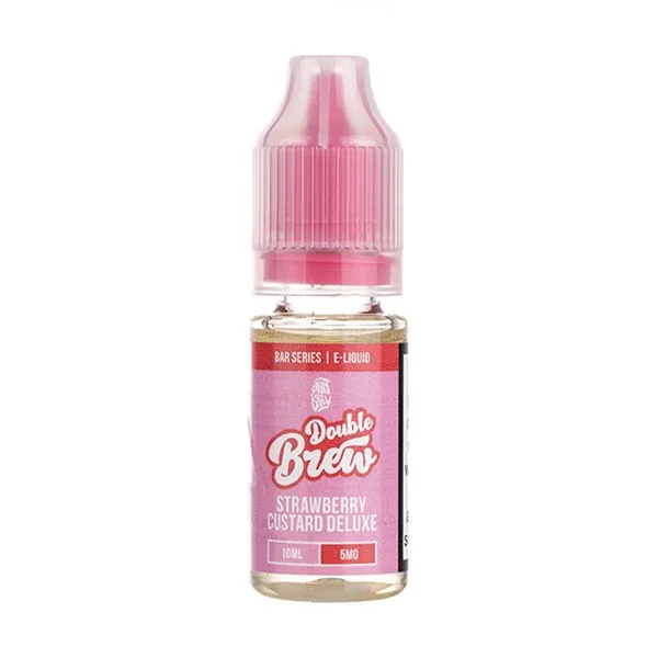 Strawberry Custard Double Brew Nic Salt E-Liquid by Ohm Brew