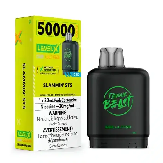 Level X Flavour Beast G2 Ultra Slammin’ STS Iced (6/box)