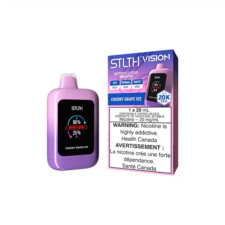 STLTH Vision Disposable Cherry Grape Ice