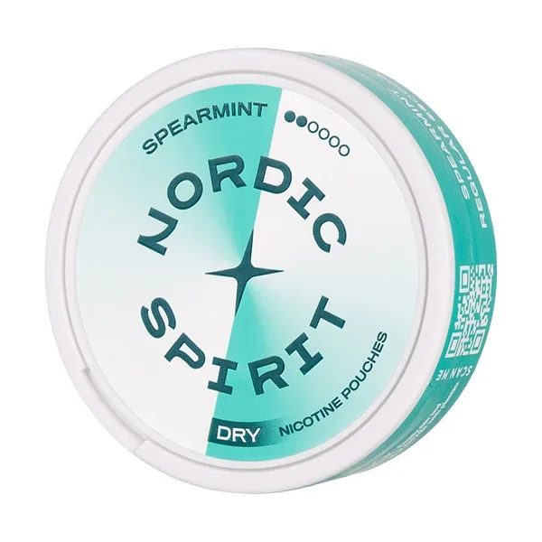 Spearmint Standard Nicotine Pouches by Nordic Spirit