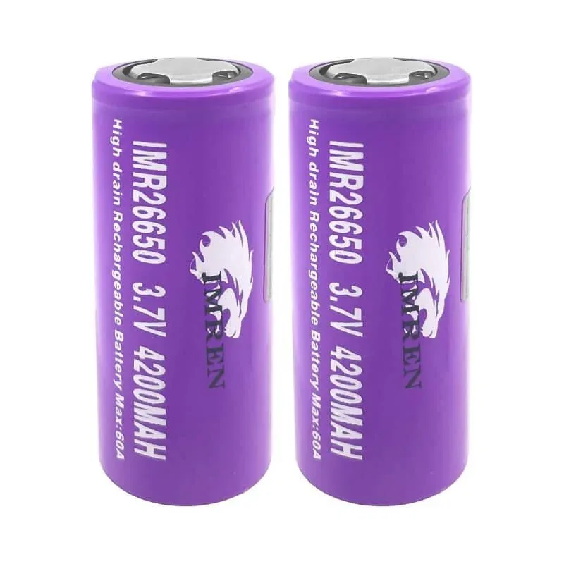 IMREN 26650 4200mAh 60A Rechargeable Battery - Image 2