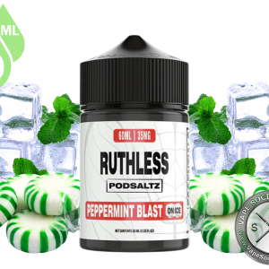 Peppermint Blast On Ice Ruthless Essentials Pod Salt 60ml