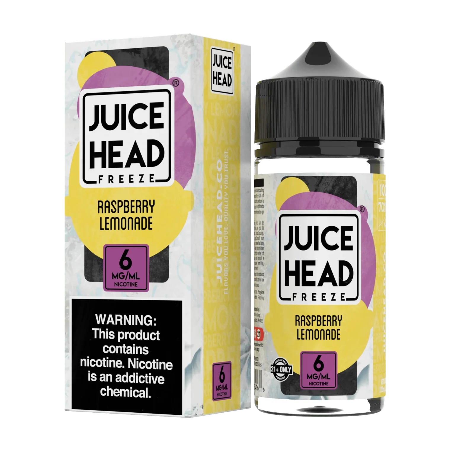 Raspberry Lemonade FREEZE - Juice Head - 100mL - Image 2