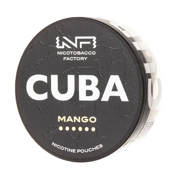 Mango Nicotine Pouches by Cuba Black