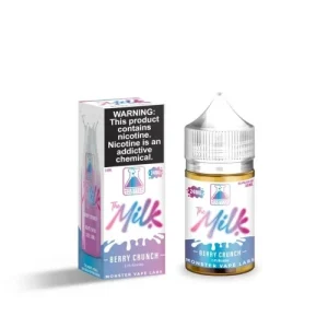 The Milk Salt E-Liquid - Berry Crunch Milk - 30ml | Only $14.99