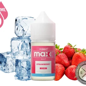 Strawberry ICE NAKED 100 SALT MAX 30ml