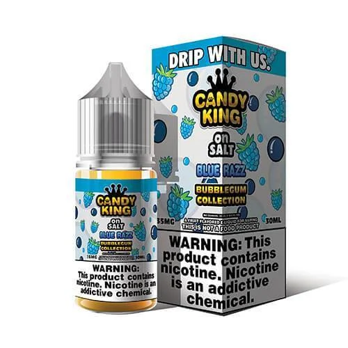 Blue Razz Candy King Bubblegum Series Salts E-Juice 30mL