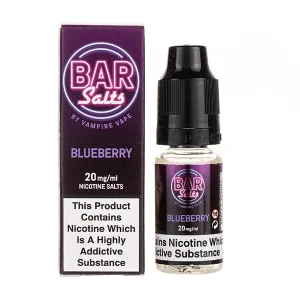 Blueberry Nic Salt E-Liquid by Vampire Vape Bar Salts